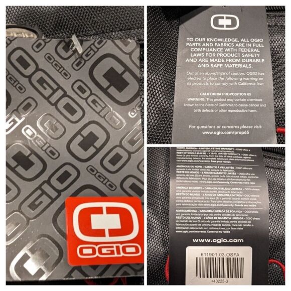 OGIO Doppler Travel Kit Toiletry Bag Black Golf Mobile NWT - Picture 2 of 12